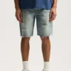 P059 Painterly Rip Short