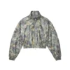 Painted Camo Leather Jacket